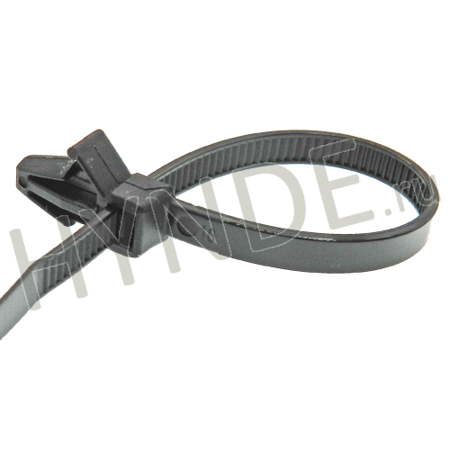 Стяжка для кабеля с пистоном 4.7*143 6mm