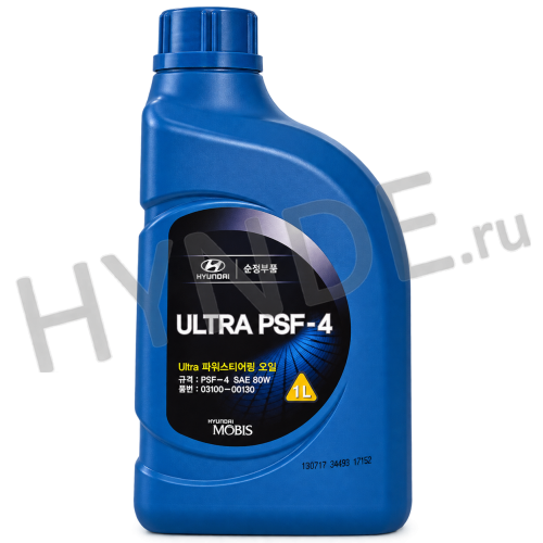 Жидкость ГУР зеленая синтетика Ultra PSF-4 80W (1л)