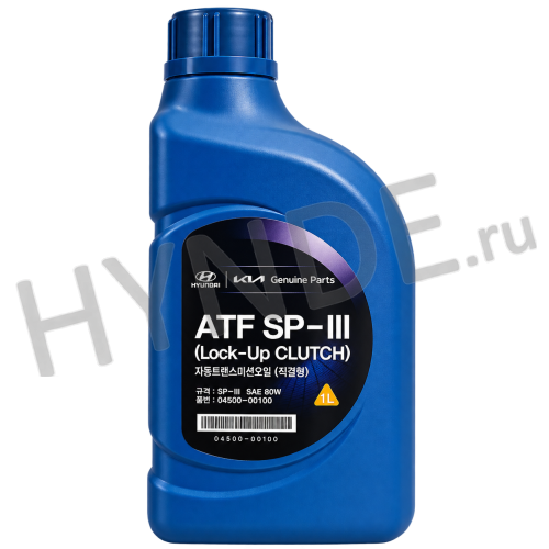 Масло трансмиссионное полусинтетика для АКПП ATF SP-III (1л)