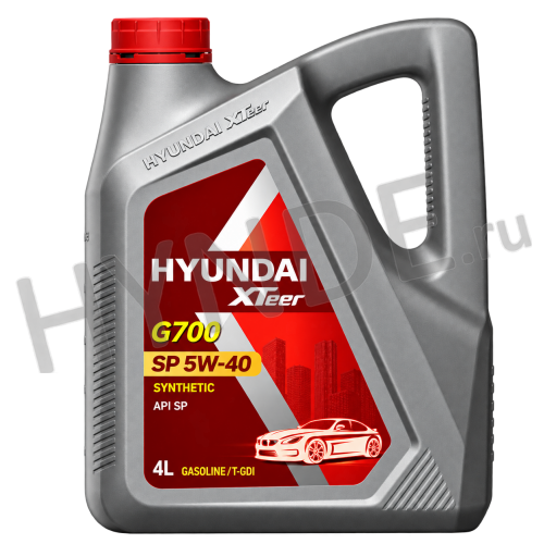Масло моторное синтетика XTeer Gasoline G700 5W40 (4л)
